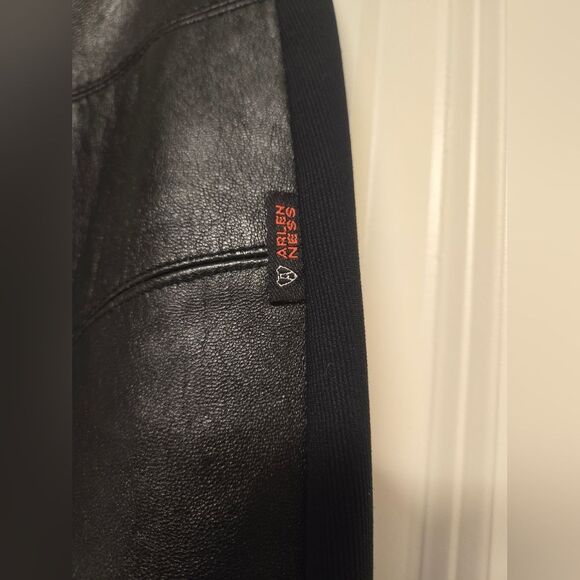 Arlen Ness High Waist Leather Biker Motorcycle Pants size L - Picture 7 of 11